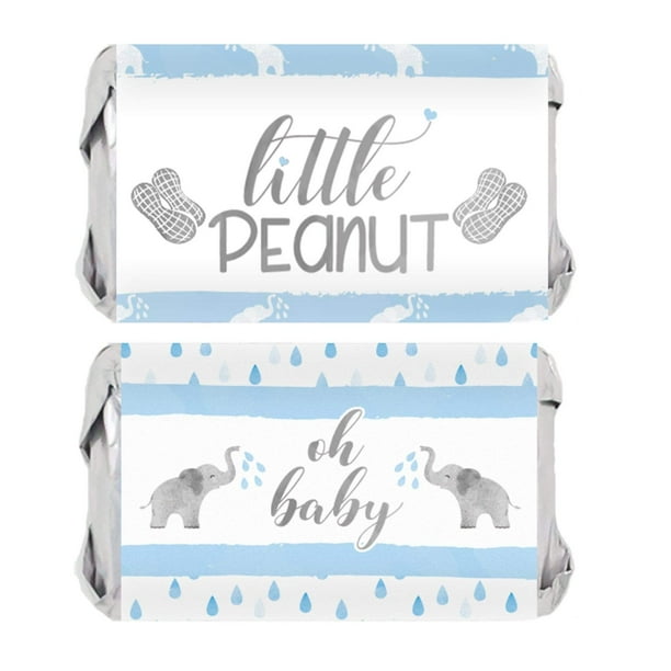 2 inch Elephant Theme Baby Shower Thank You Stickers 100 Count Blue Baby Shower Favor Labels 2 inch Elephant Theme Baby Shower Thank You Stickers 100 Count Blue Baby Shower Favor Labels